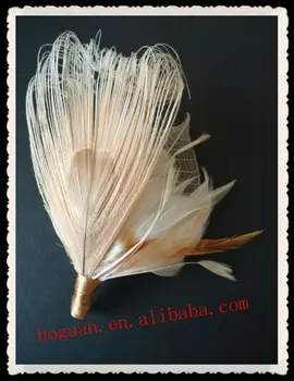 mother groom flower dresses feather bridal hair larger