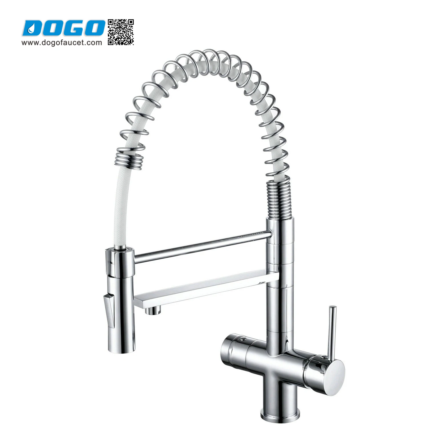 Dogo Factory wholesale KaiPing taps Black China faucet 3 way kitchen faucet