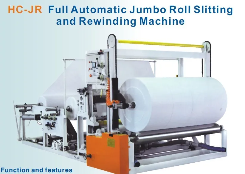 Paper Making Machine Hcrj Jumbo Roll Cutting Machine,Slitting And Rewinding Machine Buy