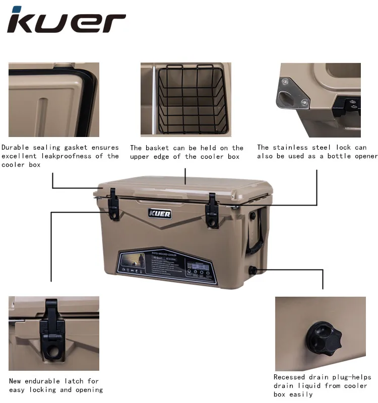 45qt Dry Ice Cooler Box Yetii Hard Style For Camping And Bbq Buy Dry