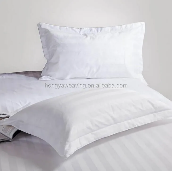Wholesale 100 Cotton Hotel Stripe Pillow Case Pillow Cover For Hotel