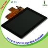 Touch screen lvds spi interface coming! flexible lcd Touch Screen Module 5&quot;