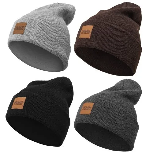 Fashion Winter Hat Custom Leather Patch Beanies - Buy Leather Patch ...