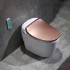 Modern Self Cleaning Automatic Ceramic WC One Piece Smart Colored Toilet Bowl