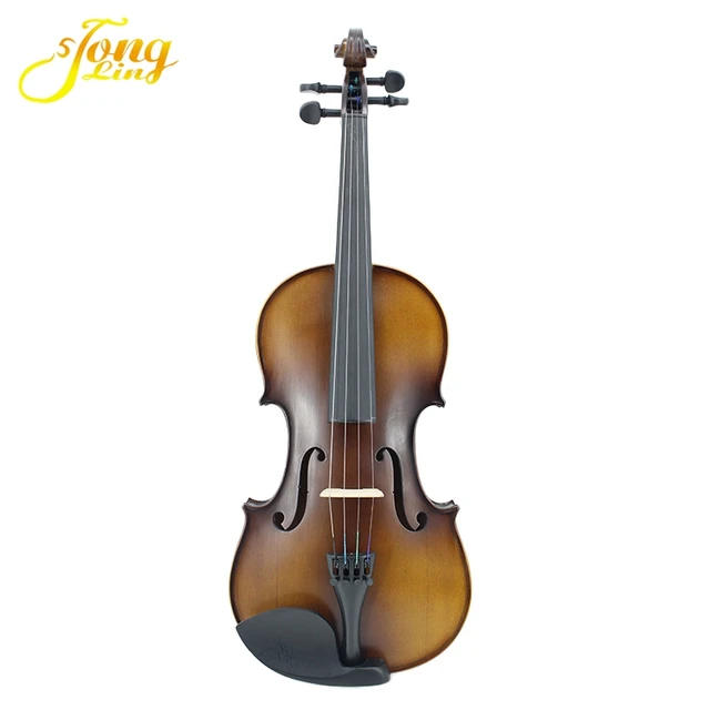 violin fiddle matte finish spruce face