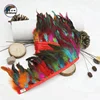 6-8 Inch(15-20 cm)Multi-Color DIY Chicken Rooster Patterned Feathers Trims Fringe With Sewing Crafts Costumes Decoration