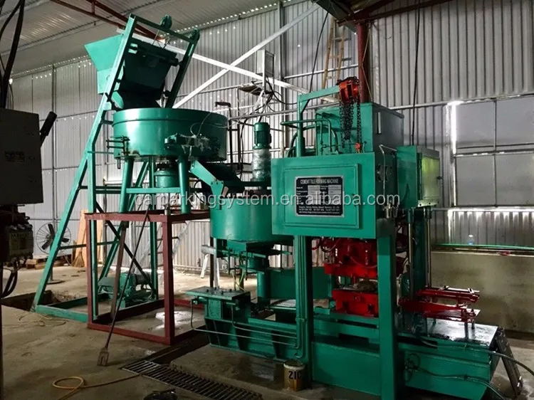 Cement Roof Tile Machine Full Automatic Color Tile Making Machine