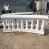 Hand carving white stone balcony baluster railing for sale