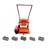 New Style QMY4-45 manual fly ash brick making machine concrete hollow block mold philippines