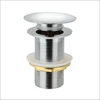 Oil Rubbed Bronze Bathroom Faucet Vessel Vanity Sink Pop Up Drain Stopper without Overflow and Mounting Ring