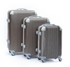 ABS durable fashion wholesale travel trolley luggage sets suitcase set
