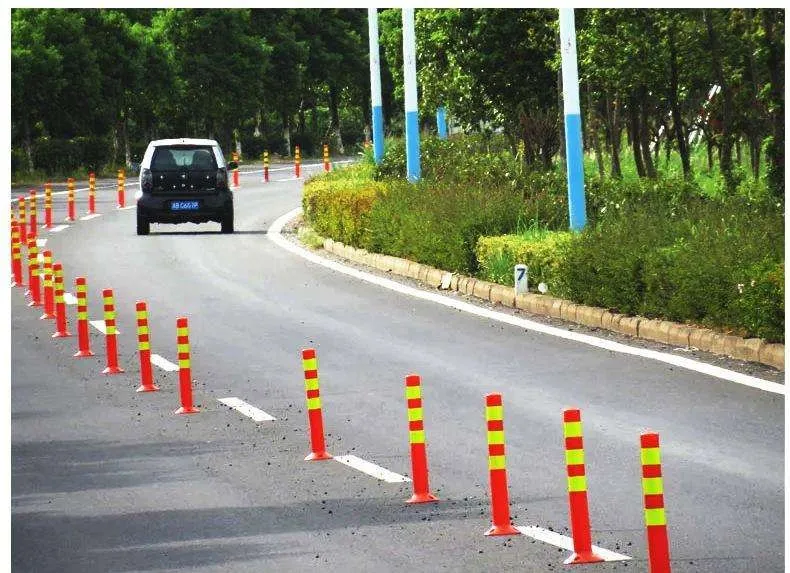 Traffic safety high quality PU delineator warning post