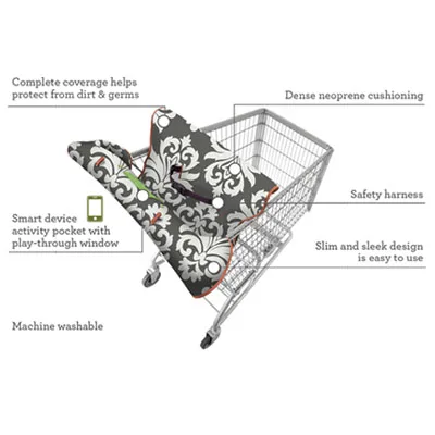 slim neoprene shopping cart cover