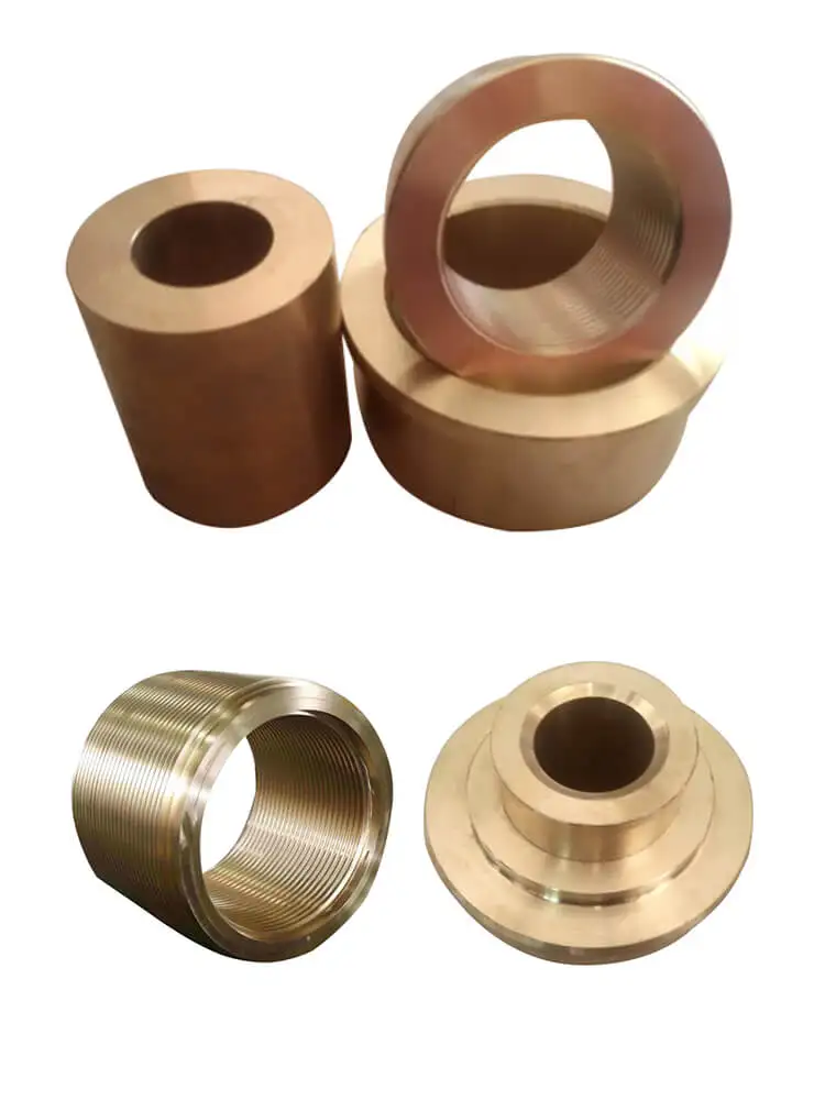 Densen Customized Copper Bearing Bushing For Reducer Equipment Machine