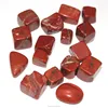 100g Mineral Chip Natural Point Tumbled Beads Natural Red Jasper Crystal Gems Decoration Stone