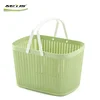 Multifunctional Rectangle Plastic Container Storage Box Basket With Handle