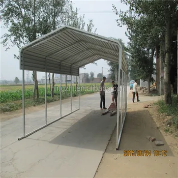 Single Slope Carport - Buy Portable Carport Canopy,Modern 