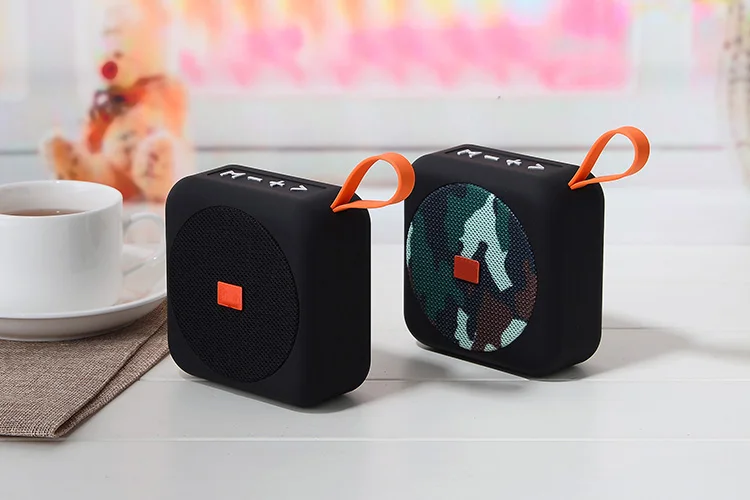Factory Price Fabric Portable Handfree Wireless Bluetooth Speakers with FM Radio - ANKUX.COM