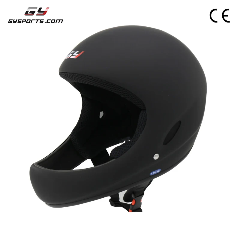 Gy Sports Safety Full Face Fiberglass Out Shell Downhill Longboard