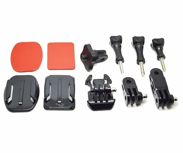 Helmet Side Adjustable Flat Multifunction Mount Kit For Gopros Cycle