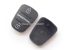 1pc Car key Pad for Kia Sportage Hyundai Remote Key Shell Blank Fob Cover Rubber Pad