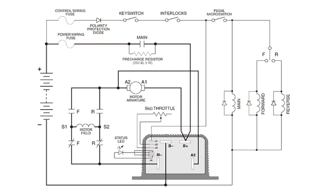 Curtis Controller Wiring Diagram - 29