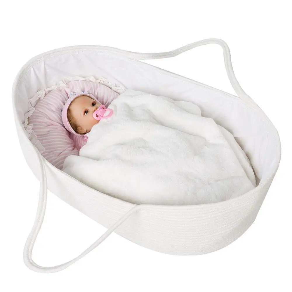 newborn baby moses basket