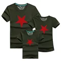 PSEEWE 2016 New Family Look T Shirts Summer Family Matching Clothes Mother father baby Family t
