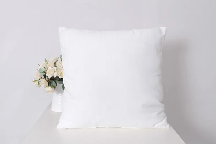 Sublimation Blank 40*40cm White Canvas Throw Pillow Case Covers Buy