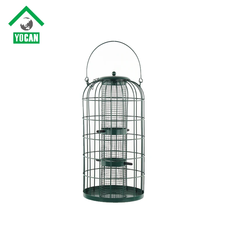 Metal Mesh Finch Wild Bird Feeder Perfect For Garden Patio & Yard