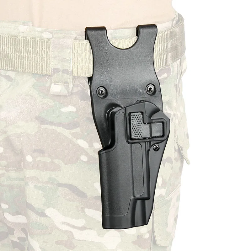 Quick Release Tactical Belt Holster For 1911 Left Hand Black Hk70107