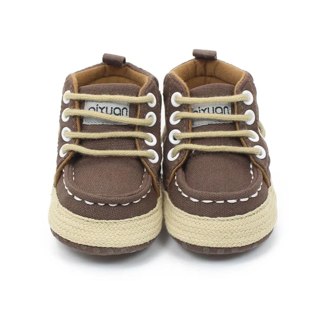 Canvas Sneaker, Iusun Baby Newborn Prewalker Soft Sole Toddler Shoes Casual Shoes