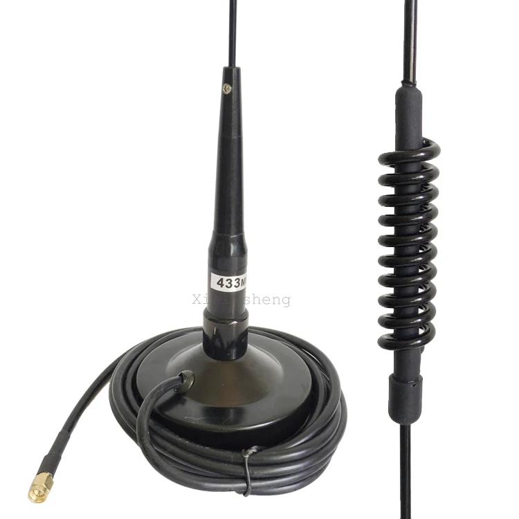 433mhz Outdoor High Gain Car Antenna 40dbi Whip Omni 400