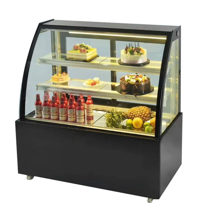 Cake /chocolate Display Showcase Cooler Commercial Refrigerator Defrost ...