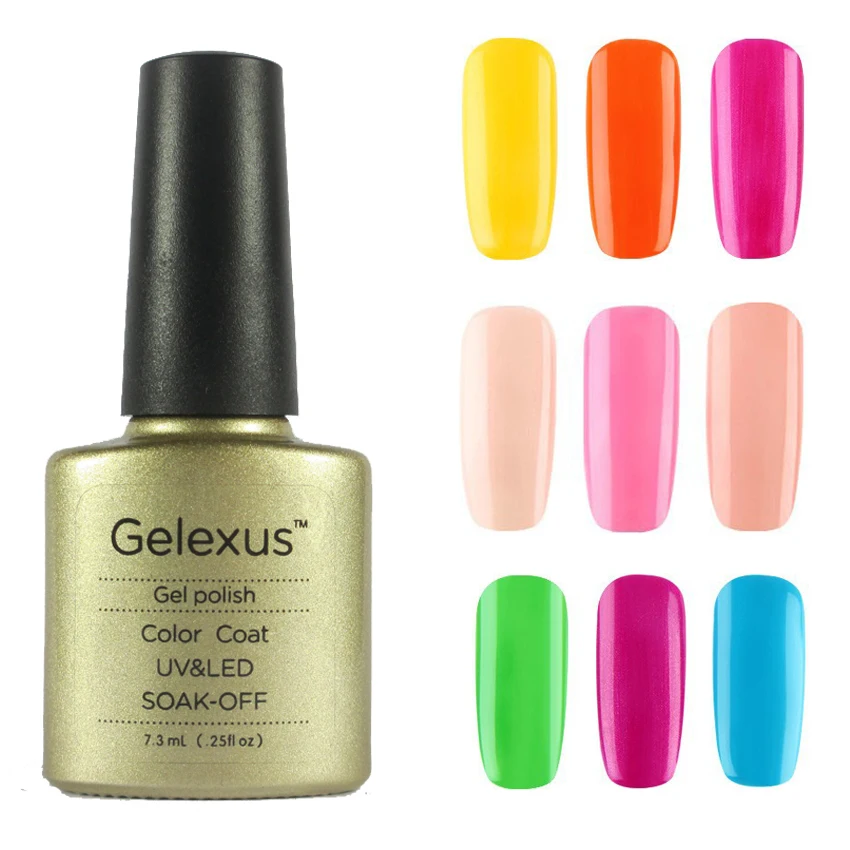 1Pc Excellent Quality Gelexus Soak Off UV LED Nail Gel Polish 79 Color Available The Best