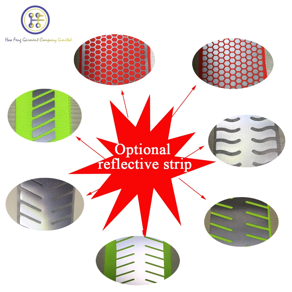 Cheap New Design Summer Breathable Quick Dry Hi Vis Strip Safety Polo