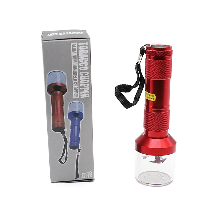 Flashlight Battery Electric Dry Electronic Herb Grinder Weed