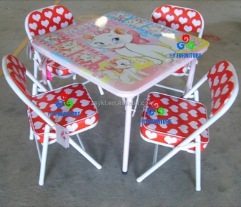 homework table and chairs