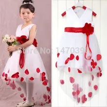 font b Children b font Princess Flower Petals Party font b dress b font Girls
