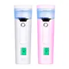 Portable Face Cleaning Nano Sprayer Handy Mist Facial LED Steamer USB Moisturizing Hydrating Nano Ion Cold Humidifier