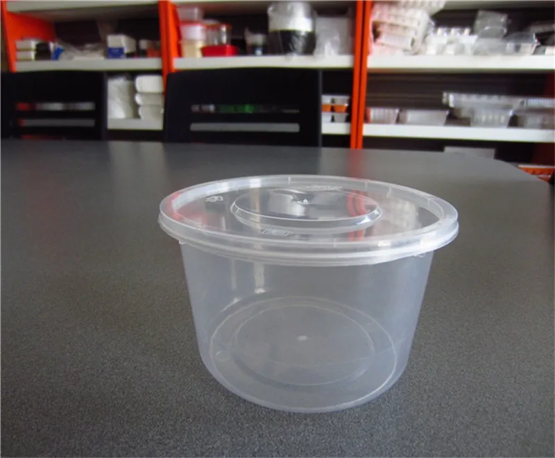 Wholesale Microwave Cheap Soup Bowl With Lid Plastic Bowl For Soup With Lid Plastic Soup Bowl