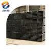 hot dip galvanized hollow rectangular / square construction tube pipe from Zehao Schedule 80 steel pipe