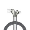 USB Type-C cable,Zinc Alloy Nylon Braided USB Data Charging sync Cable For Latest Phone