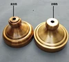 Custom Desk Lamp Metal Base in Gold Electroplating for Lighting Accessories