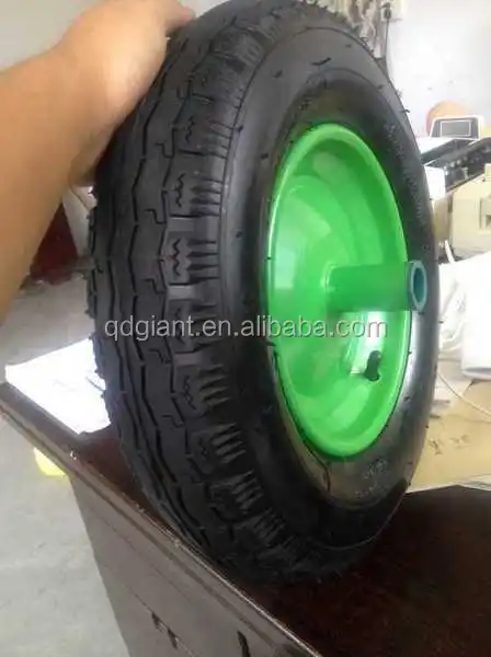 4.80/4.00-8 semi pneumatic rubber wheelbarrow wheel