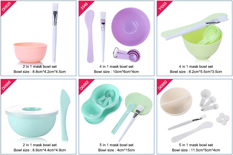 mask bowl set