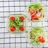Factory Direct Sales food storage bottles recycled glass mason jar Chip