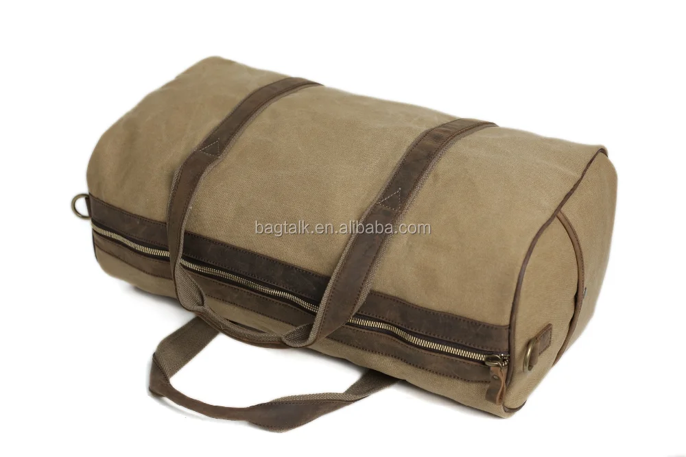 Tb006lw Top Quality Stylish Large Capacity Foldable Handcrafted Waxed