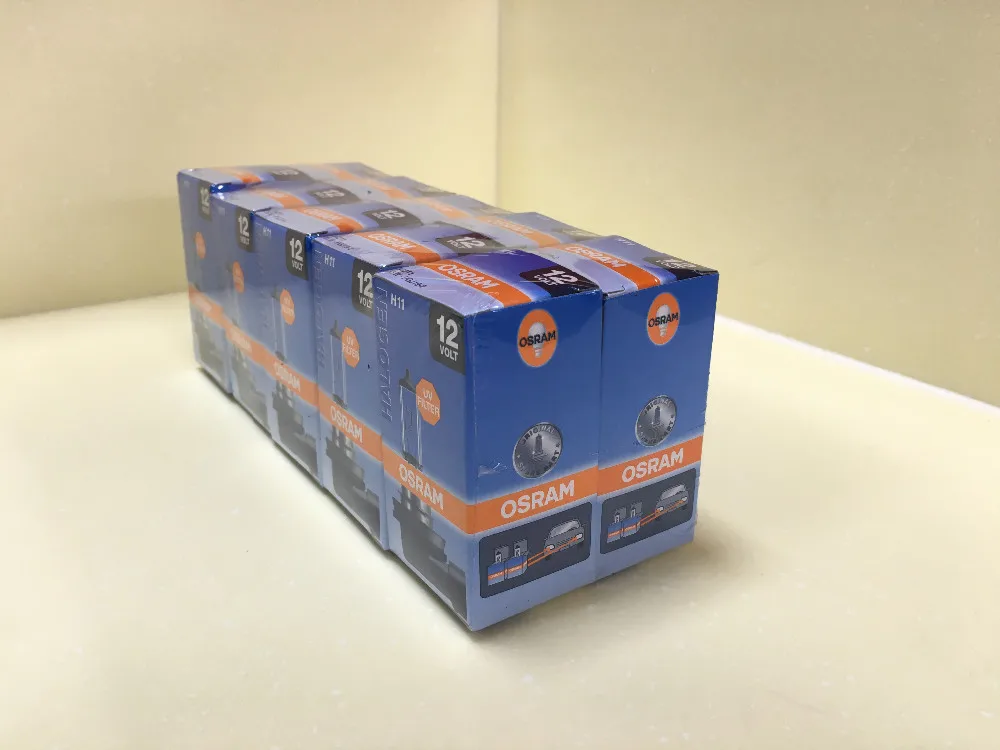 Emark E1 Osram Halogen Headlight Bulb 64211 Long life H11 Germany