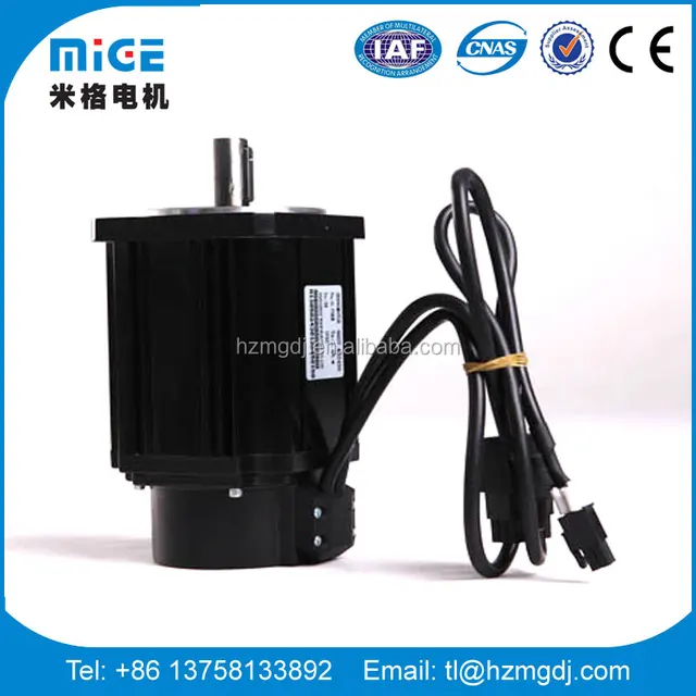 Mige brand universal use cable deign hotsale 750W ac servo motor